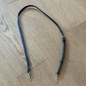 Coach Purse Strap - Adjustable - Navy Saffiano Leather & Gold Hardware